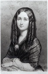 Porträt von Louise Colet (1810-76), 1844